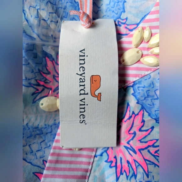 NWT Vineyard Vines Cover Up Dress Size XS NEW MSRP $158 U - Picture 7 of 9
